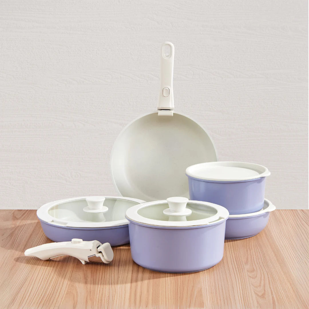 Gourmet Cookware Set - Lavender