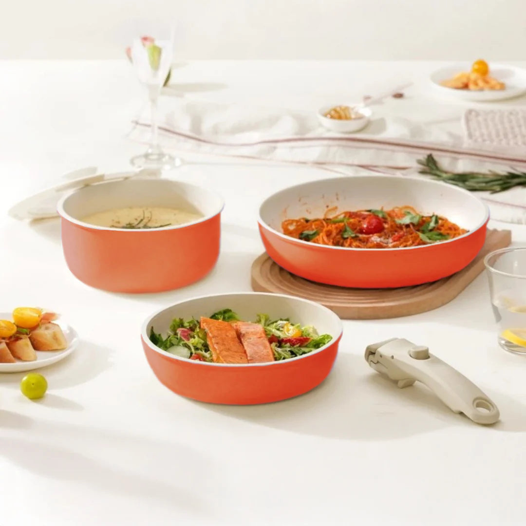 Gourmet Cookware Set - Terracotta