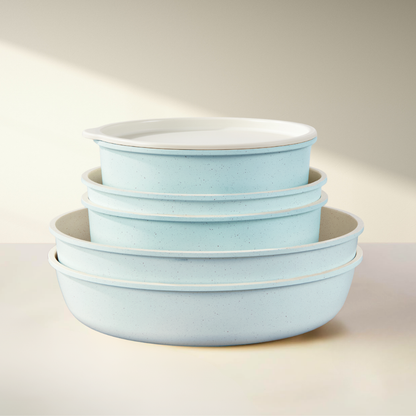 Gourmet Cookware Set - Sky Blue
