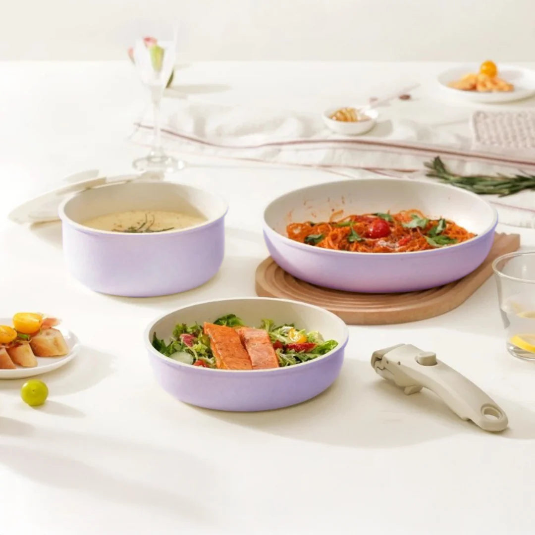 Gourmet Cookware Set - Lavender